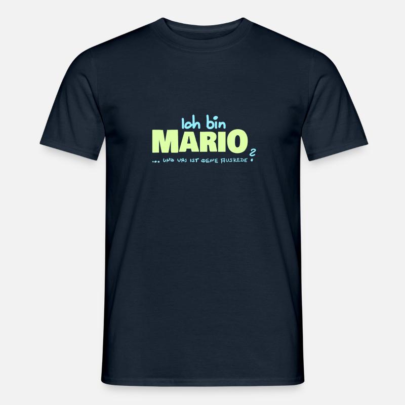 Geschenk für Mario - Männer T-Shirt - Navy