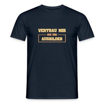 Gift for Instructor - Men's T-Shirt - navy - Front - AI Model Male 178 light (178cm)