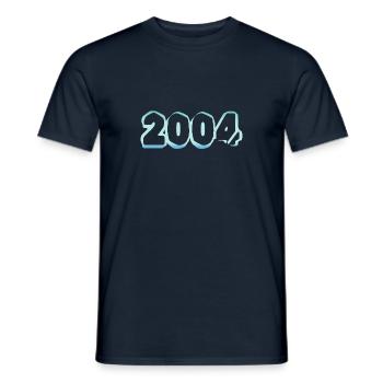 2004 - T-shirt homme - marine - Devant - AI Model Male 178 light (178cm)