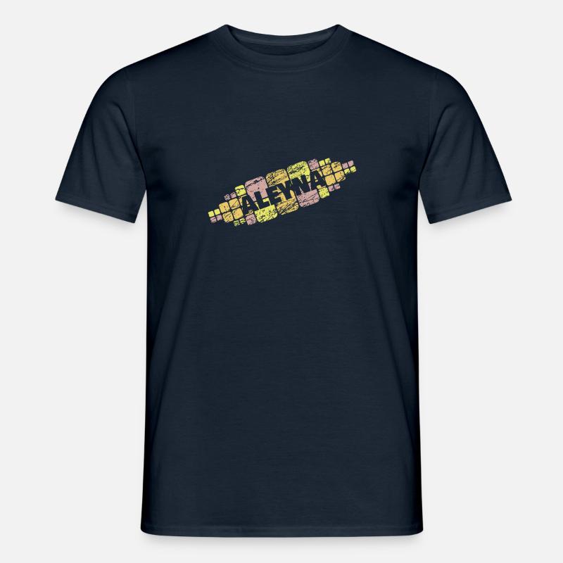 Mama Aleyna - Männer T-Shirt - Navy