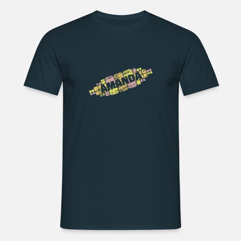 Amanda - Men's T-Shirt - navy