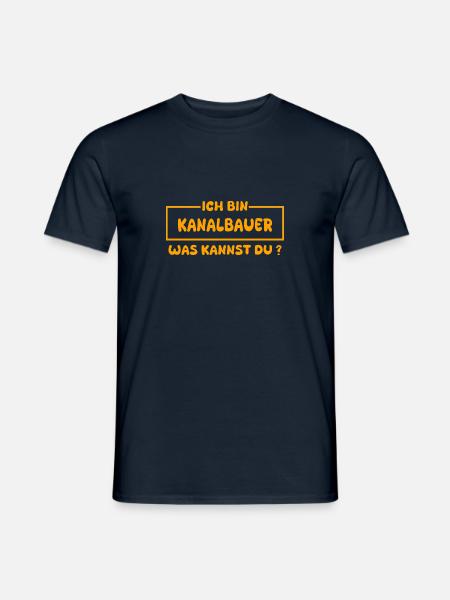 Gift for canal builders - Men's T-Shirt - navy