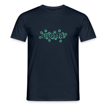Lustig Lilotta - Männer T-Shirt - Navy - Vorne - AI Model Male 178 light (178cm)