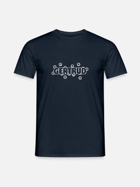 bubbles Gertrud - Men's T-Shirt - navy