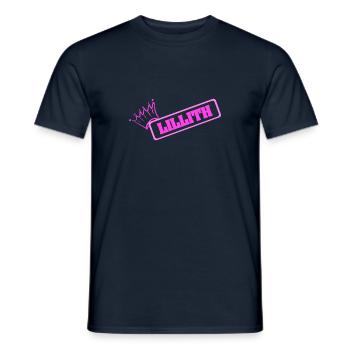 Lillith en couronne - T-shirt homme - marine - Devant - AI Model Male 178 light (178cm)