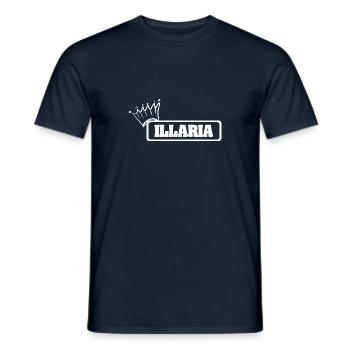Couronne Illaria - T-shirt homme - marine - Devant - AI Model Male 178 light (178cm)