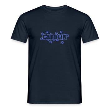 Gift for Carolin - Men's T-Shirt - navy - Front - AI Model Male 178 light (178cm)