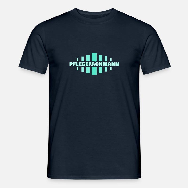 Beruf Pflegefachmann - Männer T-Shirt - Navy