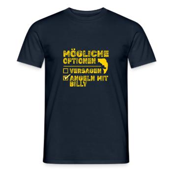 Billy Billy - Männer T-Shirt - Navy - Vorne - AI Model Male 178 light (178cm)