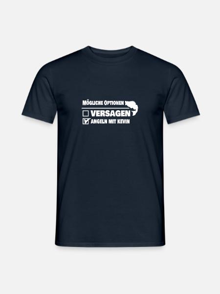 Vorname Kevin - Männer T-Shirt - Navy