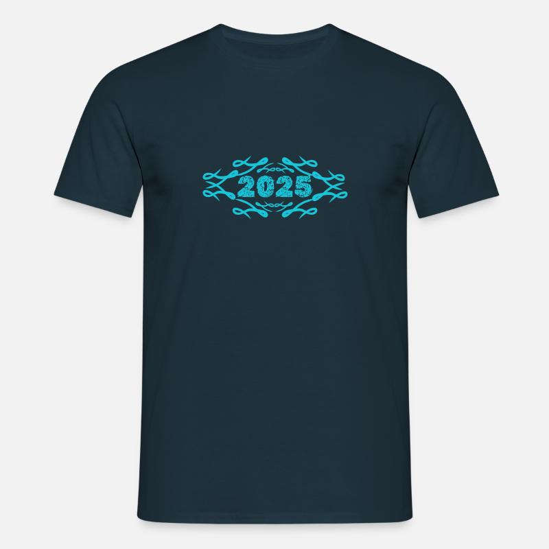 Geschenkidee 2025 - Männer T-Shirt - Navy
