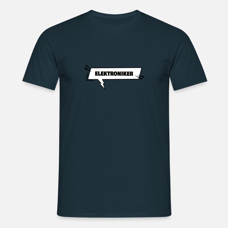 Gift for Electronics Technician - Men's T-Shirt - navy