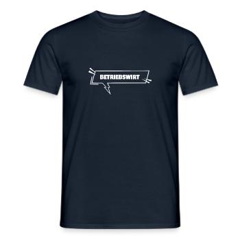 Gift for Business Economist - Men's T-Shirt - navy - Front - AI Model Male 178 light (178cm)
