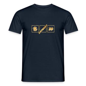 Naissance Anthony - T-shirt homme - marine - Devant - AI Model Male 178 light (178cm)