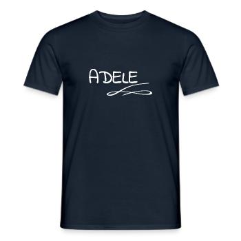 Prénom - T-shirt homme - marine - Devant - AI Model Male 178 light (178cm)