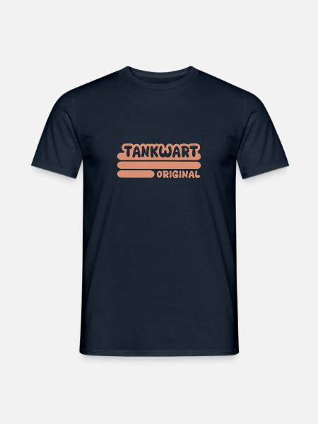 Beruf Tankwart - Männer T-Shirt - Navy