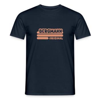 Cadeau pour Miner - T-shirt homme - marine - Devant - AI Model Male 178 light (178cm)