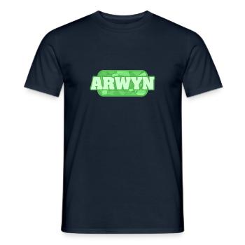 Gesundheit Arwyn - Männer T-Shirt - Navy - Vorne - AI Model Male 178 light (178cm)