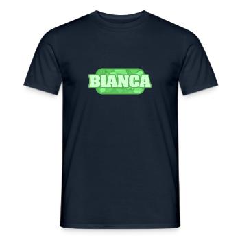 Bio Bianca - Men's T-Shirt - navy - Front - AI Model Male 178 light (178cm)