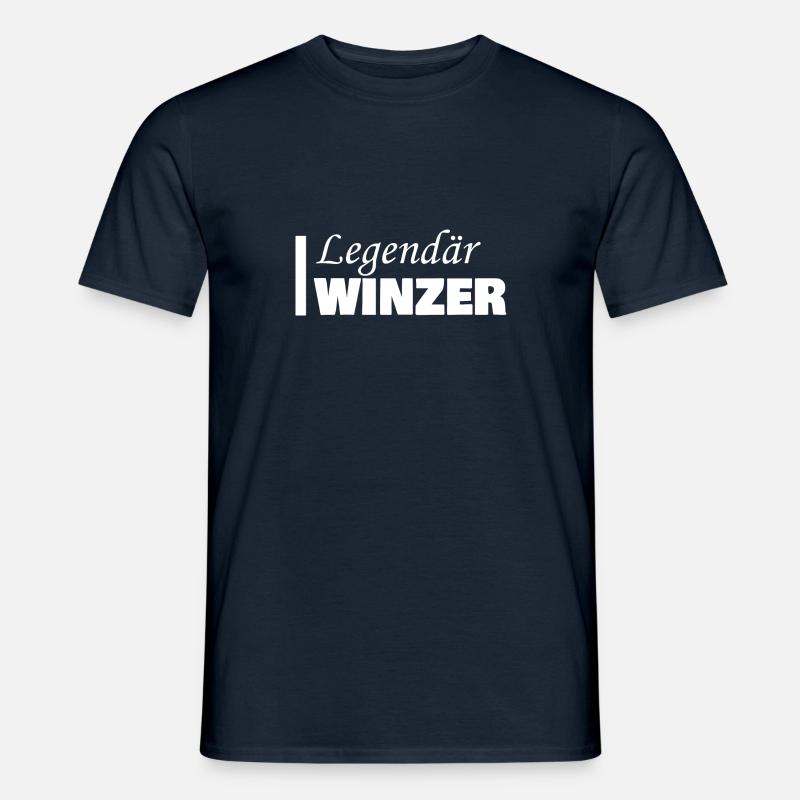 Winzer - Männer T-Shirt - Navy