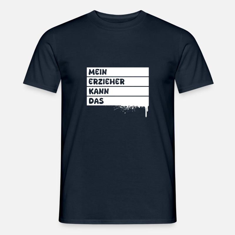 Beruf Erzieher - Männer T-Shirt - Navy