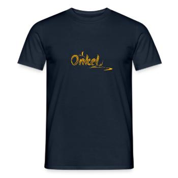 Uncle Uncle - Men's T-Shirt - navy - Front - AI Model Male 178 light (178cm)