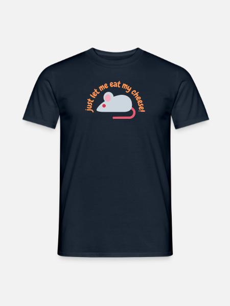 Cheese - Männer T-Shirt - Navy