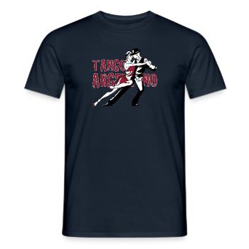 Tango Argentino - Men's T-Shirt - navy - Front - AI Model Male 178 light (178cm)