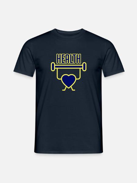 Gezondheid - Heren T-shirt - navy