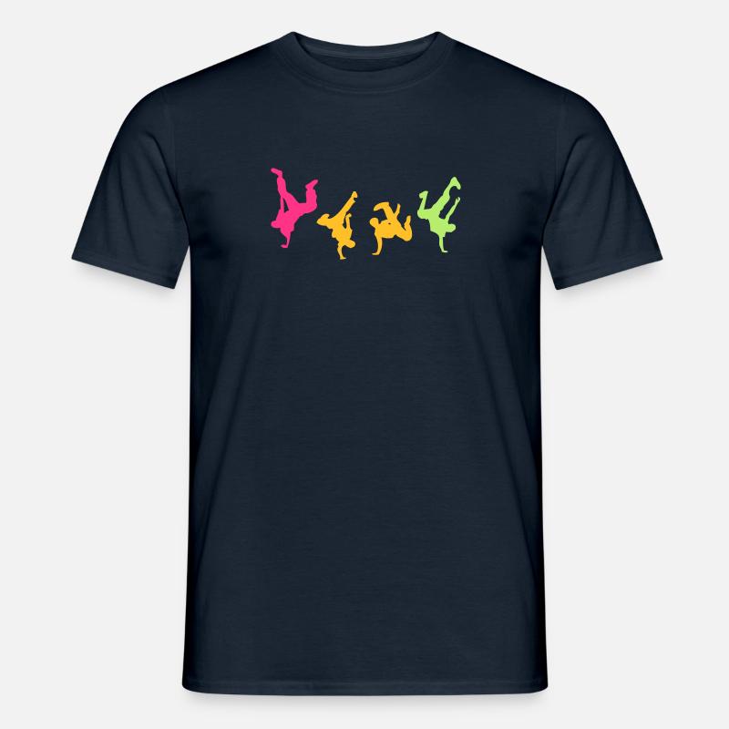 Break Dance Hip-Hop-danseur16 - Männer T-Shirt - Navy