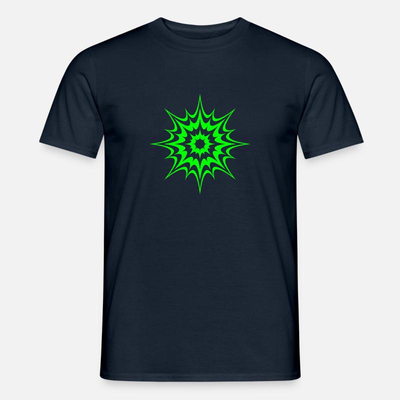 splash - Männer T-Shirt - Navy