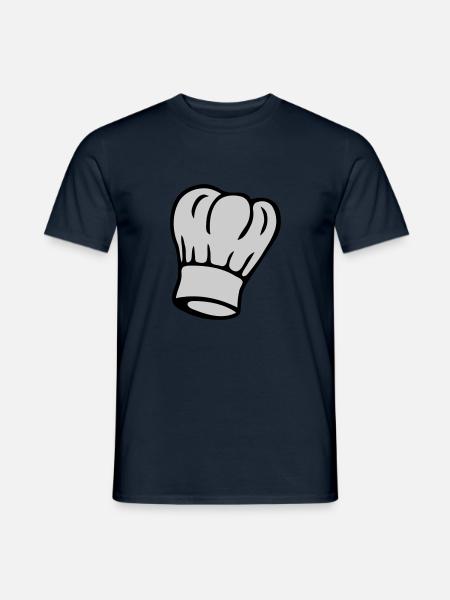 Kochmütze 2 Farbig - T-shirt homme - marine