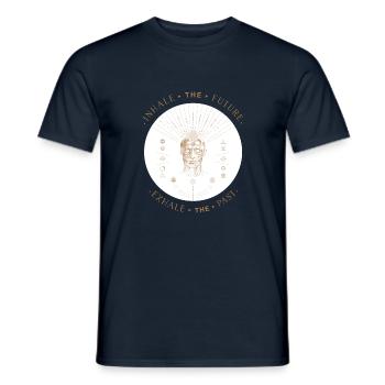 Head 25 - Männer T-Shirt - Navy - Vorne - AI Model Male 178 light (178cm)