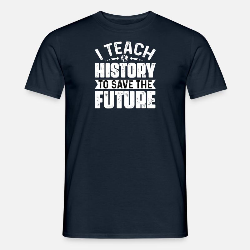 Geschichtslehrer Geschichtslehrer Held - Männer T-Shirt - Navy