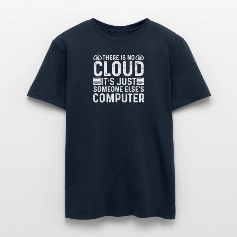 Cloud Programmer Computer Scientist IoT Cybersecurity Men’s T-shirt