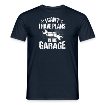 Mechanic Technician Craftsman Garage Car Hobbyist - Men's T-Shirt - navy - Front - AI Model Male 178 light (178cm)