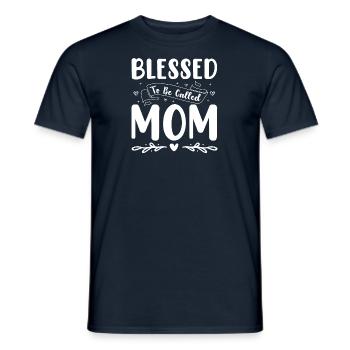 Beste Mama Überhaupt Muttertag Mutter Geschenk - Männer T-Shirt - Navy - Vorne - AI Model Male 178 light (178cm)