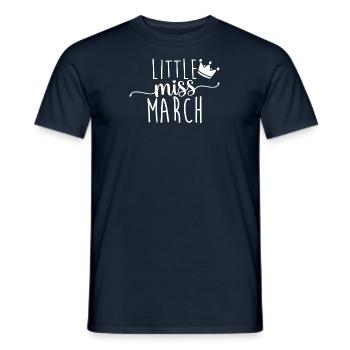 Mars Anniversaire Femmes Femmes Filles - T-shirt homme - marine - Devant - AI Model Male 178 light (178cm)
