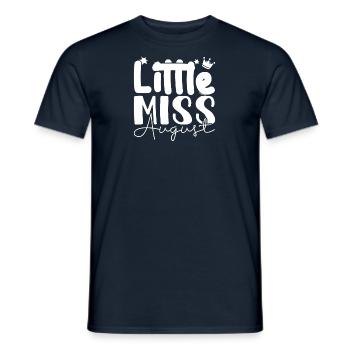 August Birthday Women Women Girls - Men's T-Shirt - navy - Front - AI Model Male 178 light (178cm)