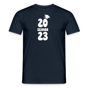 Retraité 2022 Pension de retraite Grand-père Pension Senior - T-shirt homme - marine - Devant - AI Model Male 178 light (178cm)