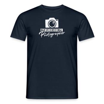 Fotografie Kamera Fotograf Retro Kamera Fotografie - Männer T-Shirt - Navy - Vorne - AI Model Male 178 light (178cm)
