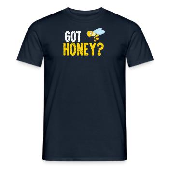 Bienen Imkerei Imker Honig Bienenzüchter Lustig - Männer T-Shirt - Navy - Vorne - AI Model Male 178 light (178cm)