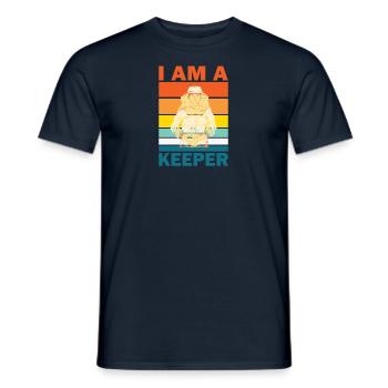 Bienen Imkerei Imker Honig Bienenzüchter Lustig - Männer T-Shirt - Navy - Vorne - AI Model Male 178 light (178cm)