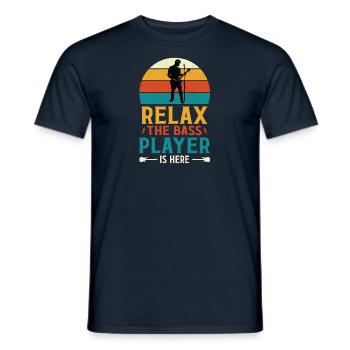 Guitariste Guitariste Guitariste Guitariste Musiciens Musique - T-shirt homme - marine - Devant - AI Model Male 178 light (178cm)
