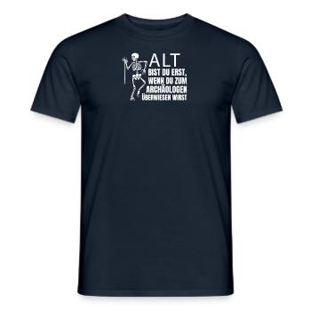 Archäologe Archäologen Archäologie Archäologin - Männer T-Shirt - Navy - Vorne - AI Model Male 178 light (178cm)