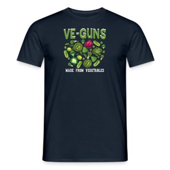 Tierschützer Veganer Vegetarier Tierliebhaber Tier - Männer T-Shirt - Navy - Vorne - AI Model Male 178 light (178cm)