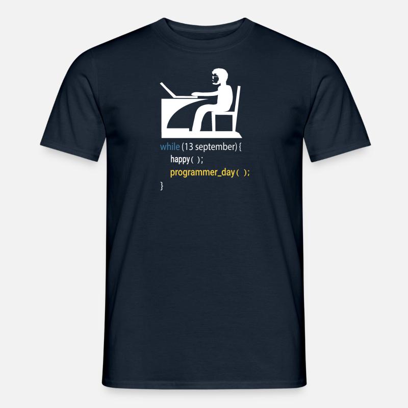 Softwareentwickler Programmierer Geschenk - Männer T-Shirt - Navy