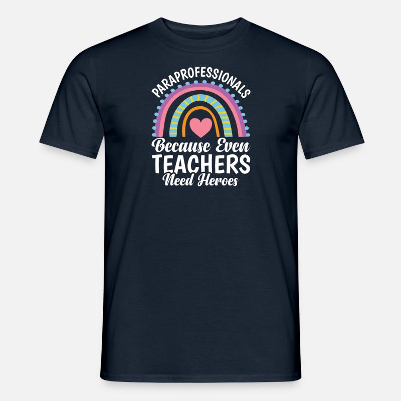 Paraprofessionell - Männer T-Shirt - Navy