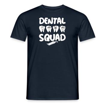 Dental Assistant Dentist Tooth - Men's T-Shirt - navy - Front - AI Model Male 178 light (178cm)