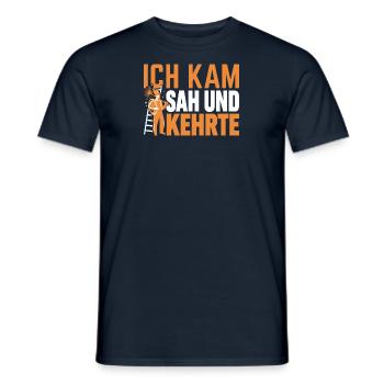 Schornsteinfeger Kaminkehrer Chimney Sweep - Männer T-Shirt - Navy - Vorne - AI Model Male 178 light (178cm)